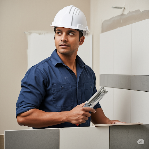 รับปูกระเบื้อง